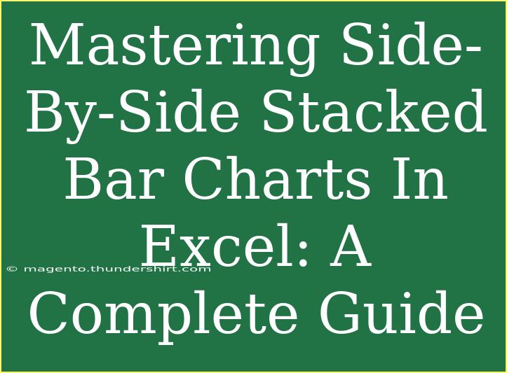 Mastering Side-By-Side Stacked Bar Charts In Excel: A Complete Guide