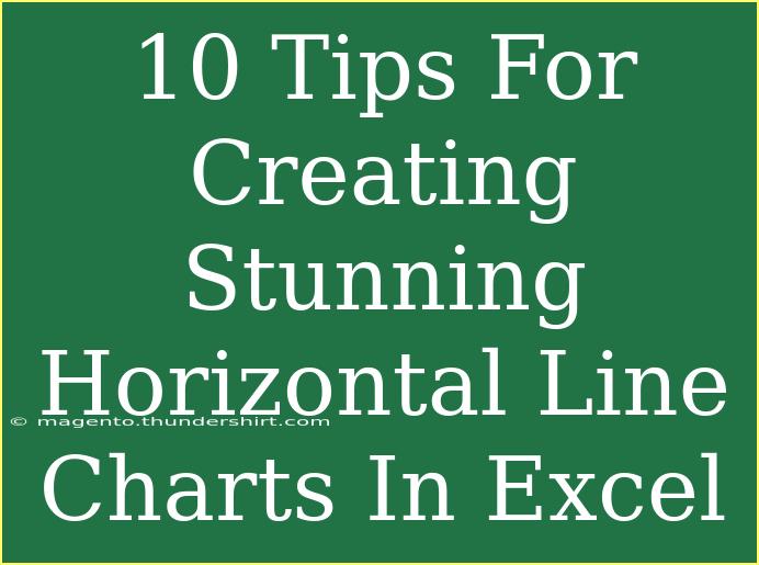 10 Tips For Creating Stunning Horizontal Line Charts In Excel