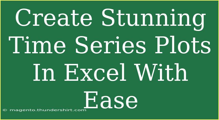 Create Stunning Time Series Plots In Excel With Ease