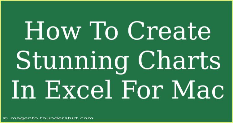 How To Create Stunning Charts In Excel For Mac