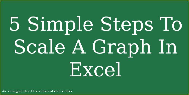 5 Simple Steps To Scale A Graph In Excel