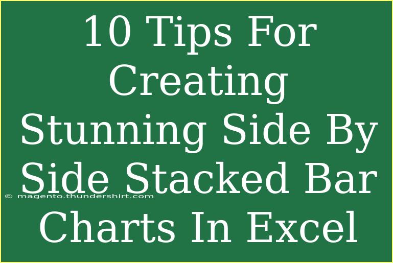 10 Tips For Creating Stunning Side By Side Stacked Bar Charts In Excel