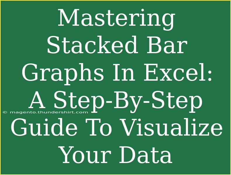 Mastering Stacked Bar Graphs In Excel: A Step-By-Step Guide To Visualize Your Data