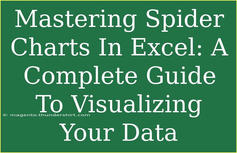 Mastering Spider Charts In Excel: A Complete Guide To Visualizing Your Data