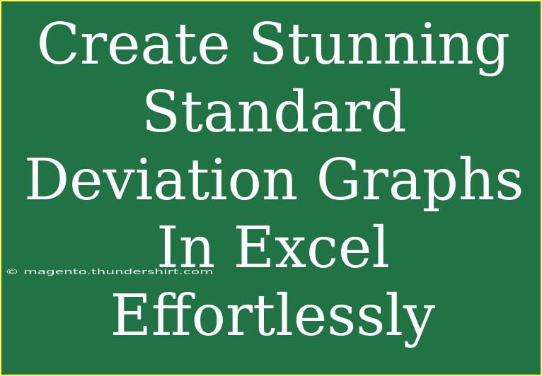 Create Stunning Standard Deviation Graphs In Excel Effortlessly