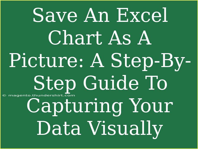 Save An Excel Chart As A Picture: A Step-By-Step Guide To Capturing Your Data Visually