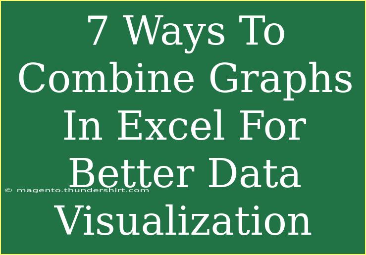 7 Ways To Combine Graphs In Excel For Better Data Visualization