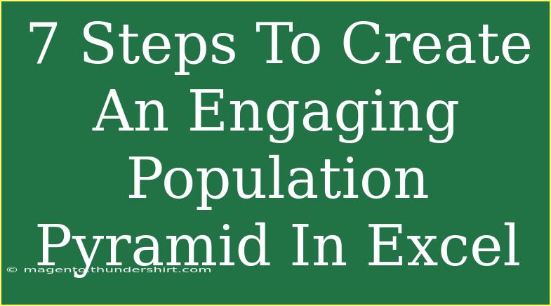 7 Steps To Create An Engaging Population Pyramid In Excel