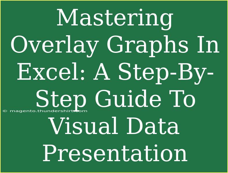 Mastering Overlay Graphs In Excel: A Step-By-Step Guide To Visual Data Presentation