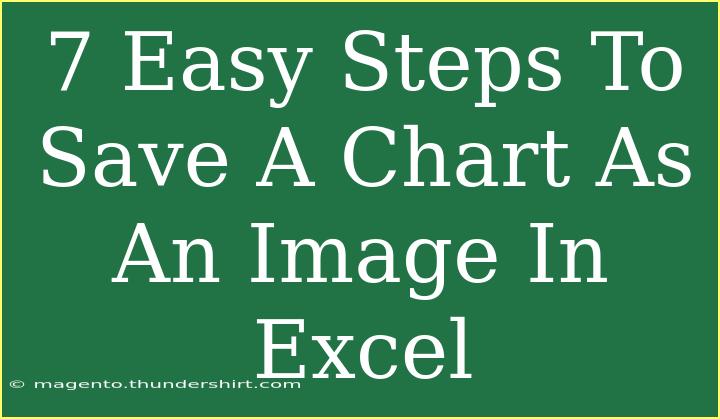 7 Easy Steps To Save A Chart As An Image In Excel