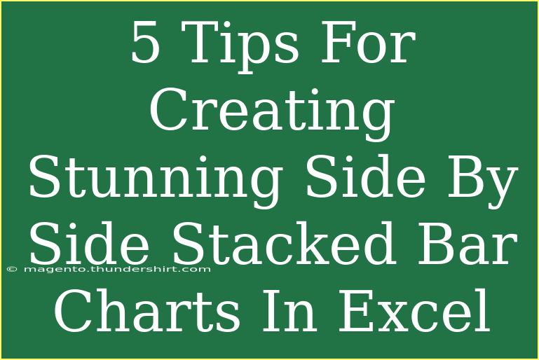 5 Tips For Creating Stunning Side By Side Stacked Bar Charts In Excel