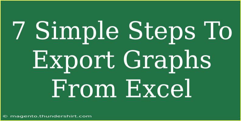 7 Simple Steps To Export Graphs From Excel