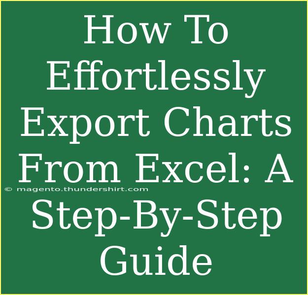 How To Effortlessly Export Charts From Excel: A Step-By-Step Guide