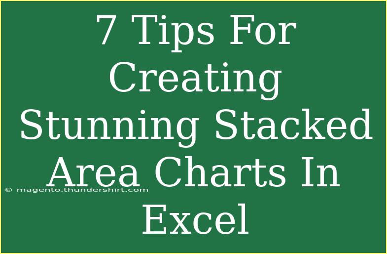 7 Tips For Creating Stunning Stacked Area Charts In Excel