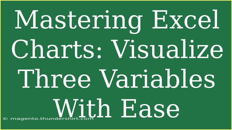 Mastering Excel Charts: Visualize Three Variables With Ease