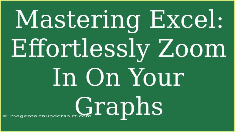 Mastering Excel: Effortlessly Zoom In On Your Graphs