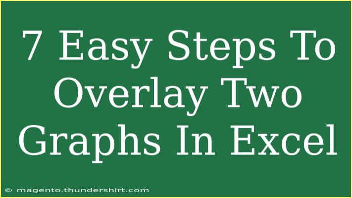 7 Easy Steps To Overlay Two Graphs In Excel