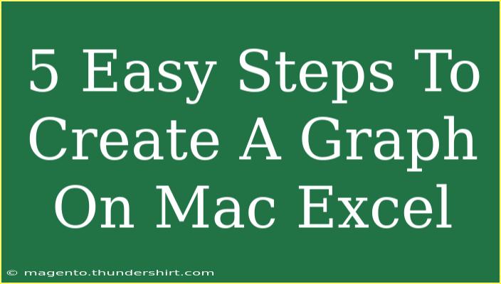 5 Easy Steps To Create A Graph On Mac Excel