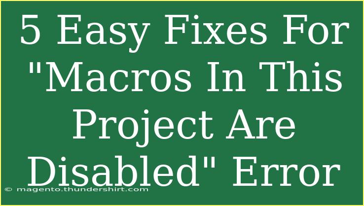 5 Easy Fixes For 