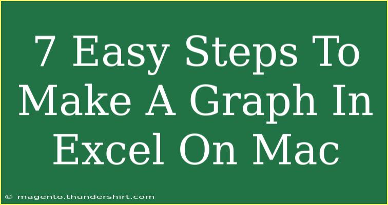 7 Easy Steps To Make A Graph In Excel On Mac