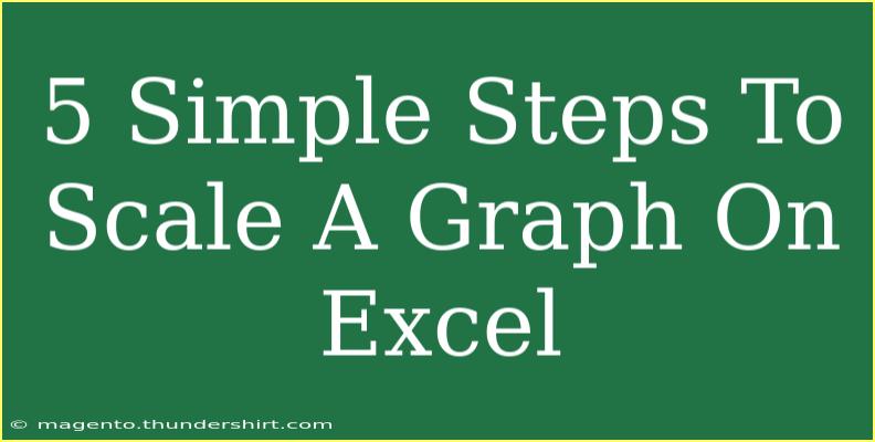 5 Simple Steps To Scale A Graph On Excel