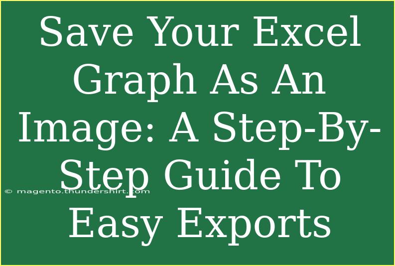 Save Your Excel Graph As An Image: A Step-By-Step Guide To Easy Exports