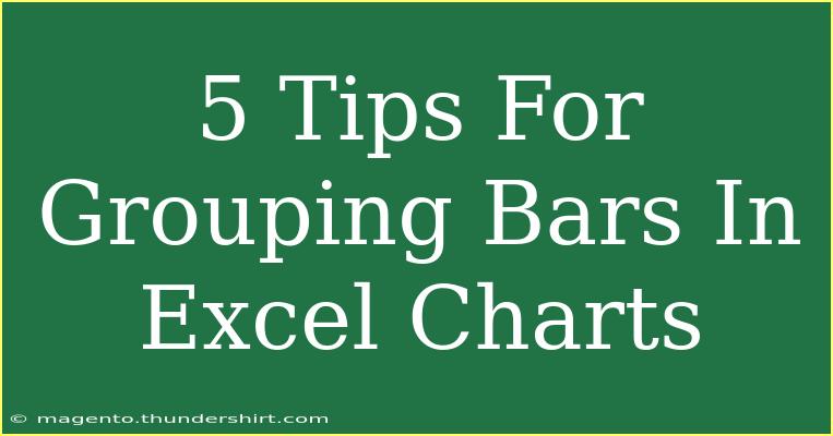 5 Tips For Grouping Bars In Excel Charts