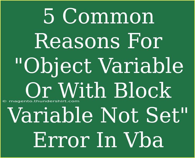 5 Common Reasons For 