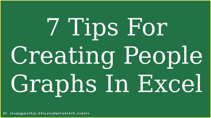 7 Tips For Creating People Graphs In Excel