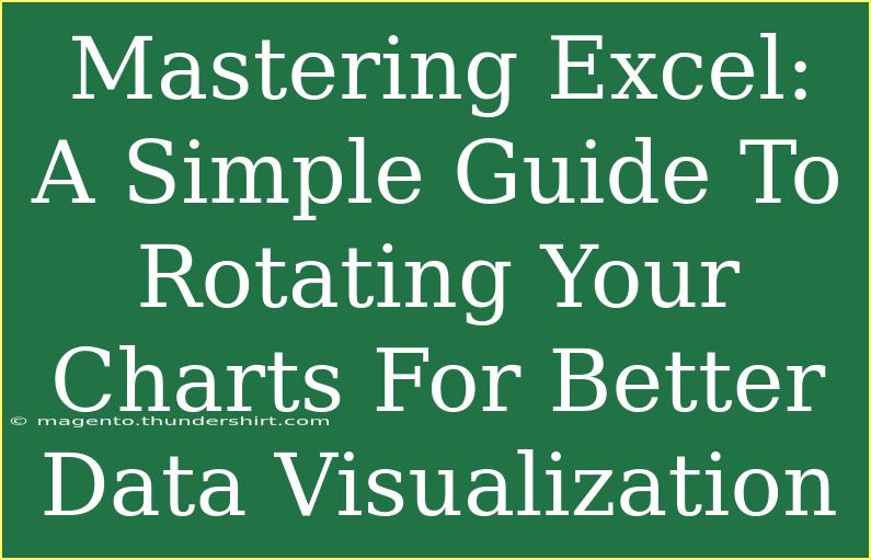 Mastering Excel: A Simple Guide To Rotating Your Charts For Better Data Visualization