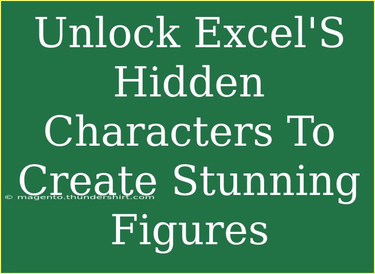 Unlock Excel'S Hidden Characters To Create Stunning Figures