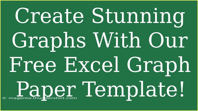 Create Stunning Graphs With Our Free Excel Graph Paper Template!