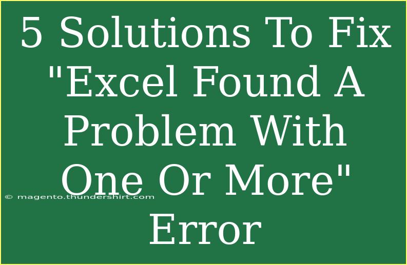 5 Solutions To Fix 