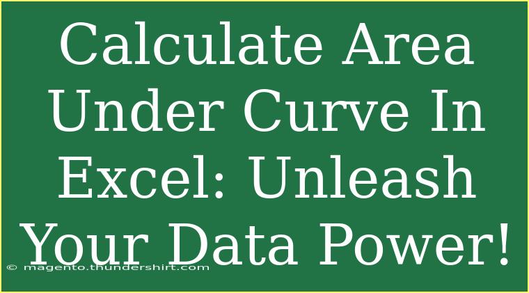 Calculate Area Under Curve In Excel: Unleash Your Data Power!