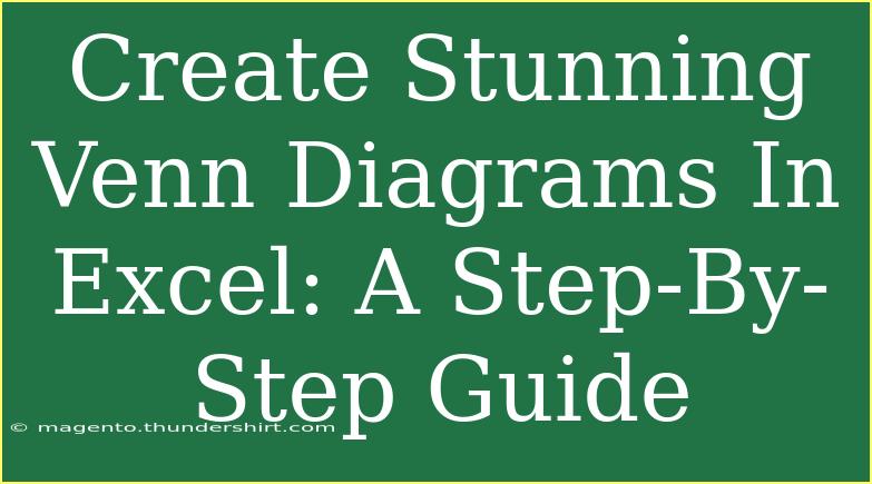 Create Stunning Venn Diagrams In Excel: A Step-By-Step Guide