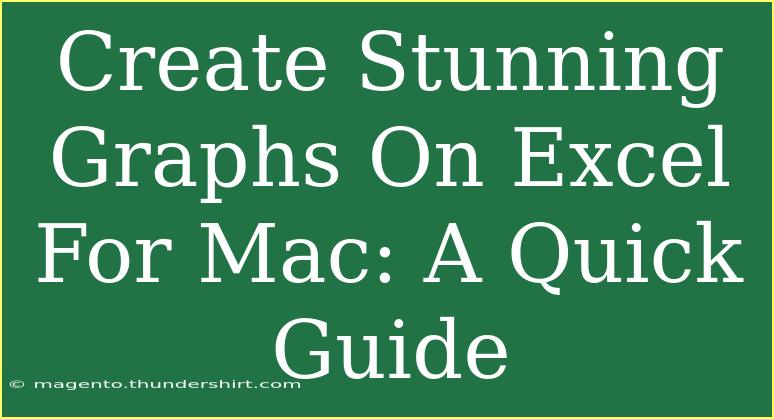 Create Stunning Graphs On Excel For Mac: A Quick Guide